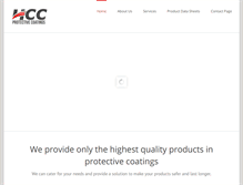 Tablet Screenshot of hccprotectivecoatings.com